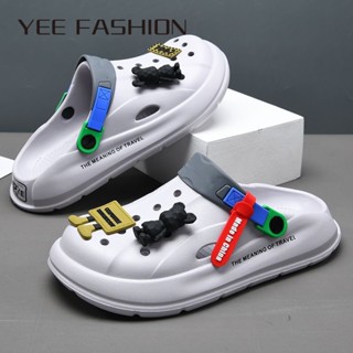  YEE Fashion รองเท้าหัวโต รองเท้าหัวโตผู้ชาย นุ่ม พื้นหนา กันลื่น 33z080114