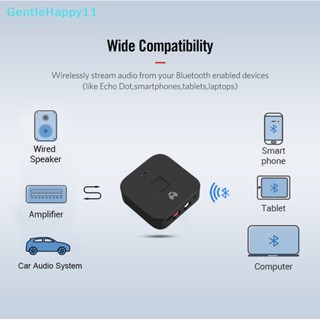 Gentlehappy อะแดปเตอร์รับสัญญาณเสียงบลูทูธไร้สาย NFC 5.0 aptX LL RCA แจ็ค 3.5 มม. Aux
 .