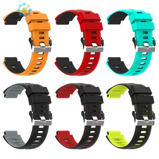 สายนาฬิกาข้อมือซิลิโคน ปรับได้ สําหรับ Garmin Forerunner 220 230 235 620 630 735xt AU [Hidduck.th]