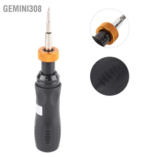  Gemini308 เครื่องมือบำรุงรักษาความแม่นยำสูงโลหะผสม 1-6 (N.m) ไขควงแรงบิดแบบปรับได้แบบมือถือพร้อมดอกสว่าน