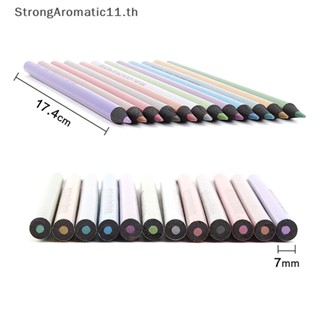 Strongaromatic ชุดดินสอสีเมทัลลิก 12 สี สําหรับศิลปิน