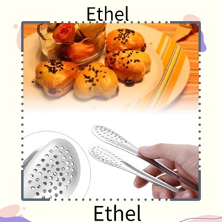 Ethel1 ที่คีบอาหาร สเตนเลส กันความร้อน สําหรับเสิร์ฟสลัด