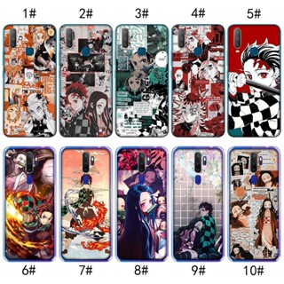 เคสโทรศัพท์มือถือ แบบใส ลายการ์ตูนอนิเมะ Demon Slayer สําหรับ Realme C3 C12 C11 C15 7 Pro 4G MZD11