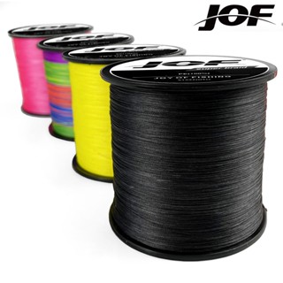 Jof สายเอ็นตกปลา แบบถัก PE 10-120LB 1000 ม. 500 ม. 300 ม. 100 ม. 4 เส้น