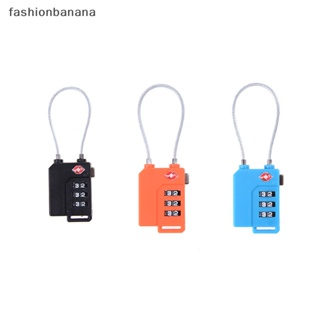 [fashionbanana] กุญแจล็อคกระเป๋าเดินทาง TSA 3 หลัก รีเซ็ตได้