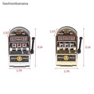 [fashionbanana] ของเล่นเครื่องเกมผลไม้ แจ็คพอตนําโชค ขนาดเล็ก สําหรับเล่นคลายเครียด พร้อมส่ง