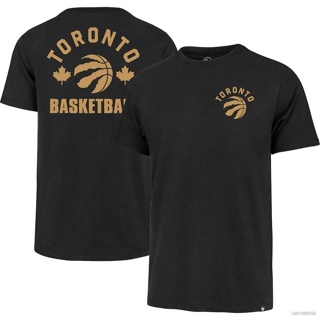 เสื้อกีฬาบาสเก็ตบอลแขนสั้น ลายทีม NP2 2023 Toronto Raptors City Edition Jersey สีดํา พลัสไซซ์ PN2