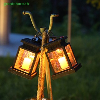 Greatshore โคมไฟ LED พลังงานแสงอาทิตย์ สําหรับตกแต่งบ้าน สวน กลางแจ้ง