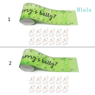 Blala Mommy s แผ่นป้ายเกมคาดหน้าท้อง พร้อมสติกเกอร์ 12 ชิ้น