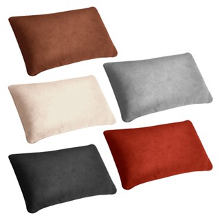 ⚡NEW 8⚡Headrest Pillow 1pcs 36*29*7.5cm Beige Black Coffee Color Suede Fabric