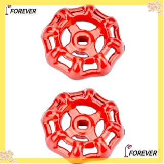 Forever ด้ามจับท่อน้ํา ทรงกลม สีแดง ทนทาน 6X6 มม. 2 ชิ้น