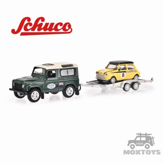 โมเดลรถยนต์ Schuco Land Rover MINI MANIAC ขนาด 1:64 ของเล่นสําหรับเด็ก