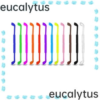 Eucalytus1 สายคล้องแว่นตา ซิลิโคน ยืดหยุ่น กันลื่น 10 สี อุปกรณ์เสริม สําหรับเล่นกีฬา