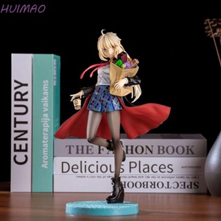 Huimao ตุ๊กตาฟิกเกอร์ PVC รูปการ์ตูนอนิเมะ Altria Pendragon Saber ขนาดมินิ สําหรับตกแต่ง