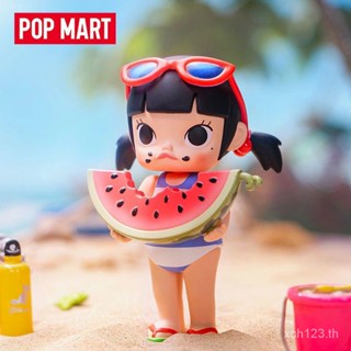 [พร้อมส่ง] ของเล่นฟิกเกอร์ POPMART MOLLY My Childhood น่ารัก QK8B