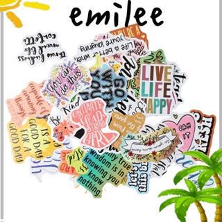 Emilee สติกเกอร์ข้อความรางวัล ครู วัยรุ่น บวก น้ําแรงบันดาลใจ