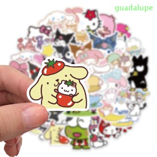 Guadalupe สติกเกอร์ ลายปิกาจู กราฟฟิตี้ 60 120 ชิ้น ต่อกล่อง สําหรับตกแต่ง