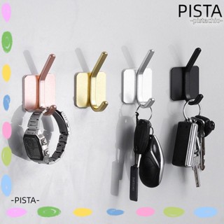 Pista ตะขอแขวนเสื้อโค้ท ผ้าขนหนู อลูมิเนียม แบบติดผนังห้องน้ํา