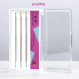 Aroma ขนตาปลอม คลัสเตอร์เดี่ยว นุ่ม เป็นธรรมชาติ 5/6/7 มม. ต่อขนตา อุปกรณ์แต่งหน้า ติดทนนาน