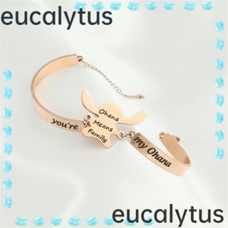 Eucalytus1 สร้อยข้อมือโซ่ ลายการ์ตูน ของขวัญ เครื่องประดับ สําหรับเด็กผู้หญิง