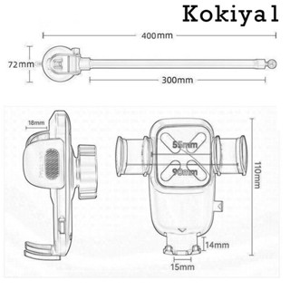 [Kokiya1] อุปกรณ์เมาท์ขาตั้งโทรศัพท์มือถือ แดชบอร์ด ขนาดเล็ก ที่ทนทาน สําหรับติดรถยนต์