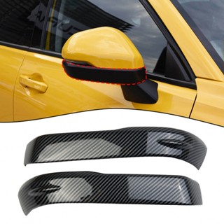 ⚡NEW 8⚡Mirror Trims Cover Rearview Side Rearview Mirror 2pcs ABS Plastic Durable