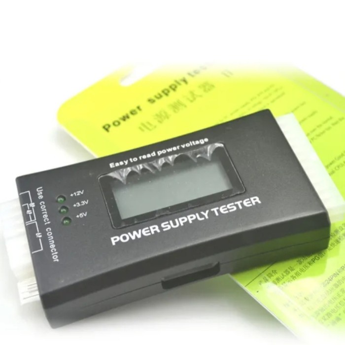 TASTER POWER SUPPLY DIGITAL ATX PSU TEST TOOL พร้อม LCD