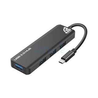 4 Port USB HUB v3.0 SIGNO HB-302 Type-C (Black)