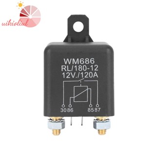 รีเลย์แยกแบตเตอรี่ DC 12V 12V 120A สําหรับรถยนต์ รถบรรทุก (12V 120A)