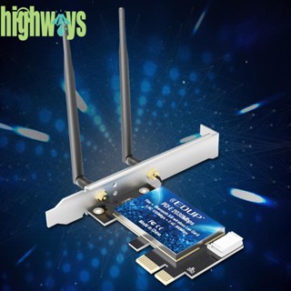 อะแดปเตอร์รับส่งสัญญาณเครือข่าย WiFi PCIE-X1 X4 X8 X16 [highways.th]