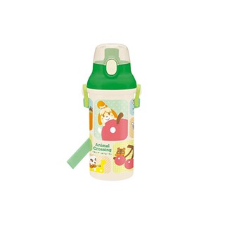 Skater Childrens Ag+ Antibacterial Plastic Water Bottle, Animal Forest, 480ml, Girls, Made in Japan PSB5SANAG-A