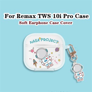 【ของแท้ บูติก】เคสหูฟัง แบบนิ่ม แบบใส ลายการ์ตูน สําหรับ Remax TWS 10i Pro Remax TWS 10i Pro