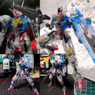 Gunpla HG Gundam Aerial (Clear Color Ver.) 1/144 Mobile Suit Gundam: the Witch from Mercury High Grade XVX-016 MS Suletta Packed in Box Model Comic Anime Manga โมเดลกันดั้ม