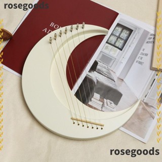 Rosegoods1 เครื่องดนตรีพิณไม้ 7 สาย เครื่องดนตรี สําหรับผู้เริ่มต้น