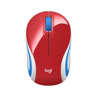 Logitech เมาส์ไร้สาย รุ่น M187 สีแดง