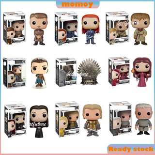 FUNKO ใหม่ โมเดลฟิกเกอร์ Game of Thrones Lannister Iron Throne ARya Stark Sansa ของเล่นสําหรับเด็ก