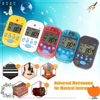 Suhu Digital Beat Tempo|มินิ|เครื่องดนตรี ไวโอลิน เมโทรโนม หน้าจอ LCD ขนาดเล็ก แบบพกพา