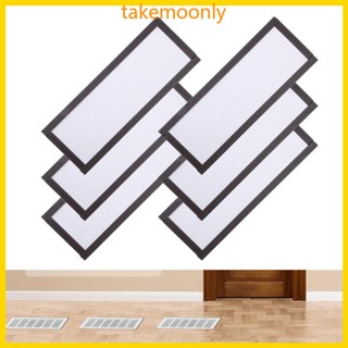 Tak ตาข่ายครอบช่องแอร์ ติดผนัง เพดาน 1 4 6 ชิ้น