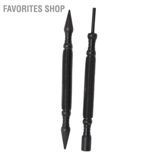 Favorites Shop 1/16in Dual Head Nail Setter 1/32in Center Punch 3500PSI Striking Force Hammerless Spring สำหรับไม้แก้วโลหะ