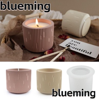 Blueming2 แม่พิมพ์ซิลิโคน ทรงกลม สไตล์มินิมอล สําหรับทําเทียน DIY