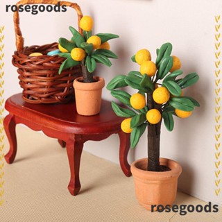 Rosegoods1 โมเดลดินน้ํามัน 1:12 Diy สําหรับตกแต่งบ้าน สวน