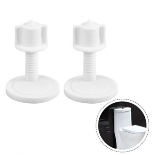 2PCS Universal Toilet Lid Hinge Screw Top And Bottom Bolt Fixing Accessories