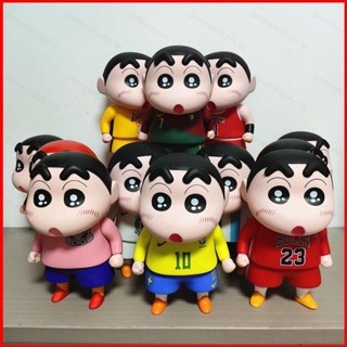 ฟิกเกอร์คอสเพลย์ Yela Crayon Shin-chan Messi CR7 Neymar James Kobe Curry Kaede Hanamichi ของเล่นสําหรับเด็ก