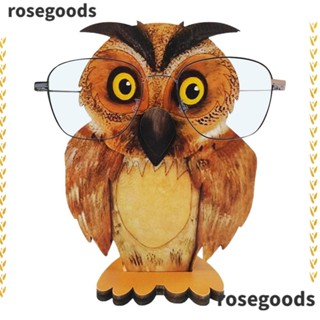 Rosegoods1 ชั้นวางแว่นตากันแดด รูปนกฮูก สําหรับตกแต่งบ้าน