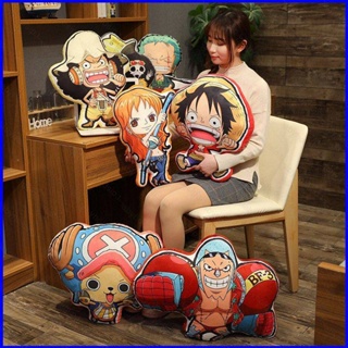 Yt1 หมอนตุ๊กตานุ่ม รูปการ์ตูน One Piece Luffy Nami Sanji Zoro Chopper ของขวัญ สําหรับตกแต่งบ้าน TY1