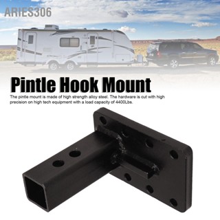 Aries306 Pintle Mount แบบปรับได้ 4410lbs สำหรับ 2 นิ้ว Hitch Receivers Trailer Tractor 6-1/2 Inches Drop