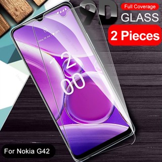 NokiaG42 Glass 2Pcs For Nokia G42 5G Tempered Glass Screen Protector Nokia C32 G21 C31 XR21 G22 C12 G60 G20 C21 Plus C300 C22 4G