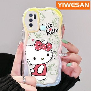 เคสโทรศัพท์มือถือใส แบบนิ่ม ลายการ์ตูนคิตตี้ กันกระแทก สําหรับ VIVO Y30 Y30i Y50