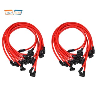 ชุดสายหัวเทียน ประสิทธิภาพสูง 10.5 มม. SP10-390-1010 สําหรับ Chevrolet AM General Isuzu HEI SBC BBC 2 ชุด