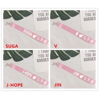 K-pop BTS Key Chain Phone Strap Lanyard Clearance sale